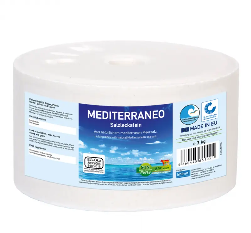 Preisreduziert Salzleckstein Mediterraneo 3 kg