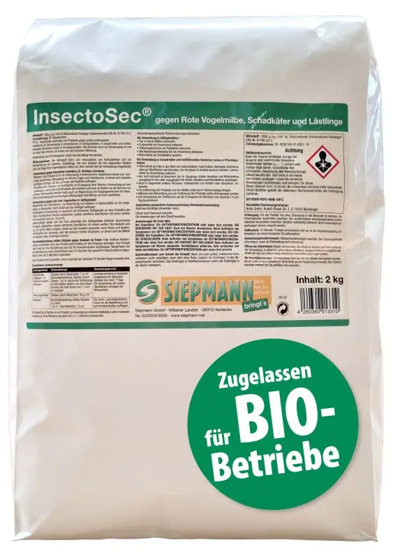 Milbenfrei InsectoSec Kieselgur Jetzt Kaufen