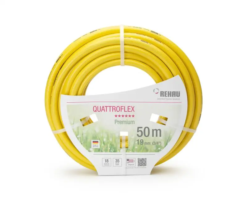 Neue Kollektion Wasserschlauch Quattroflex von REHAU