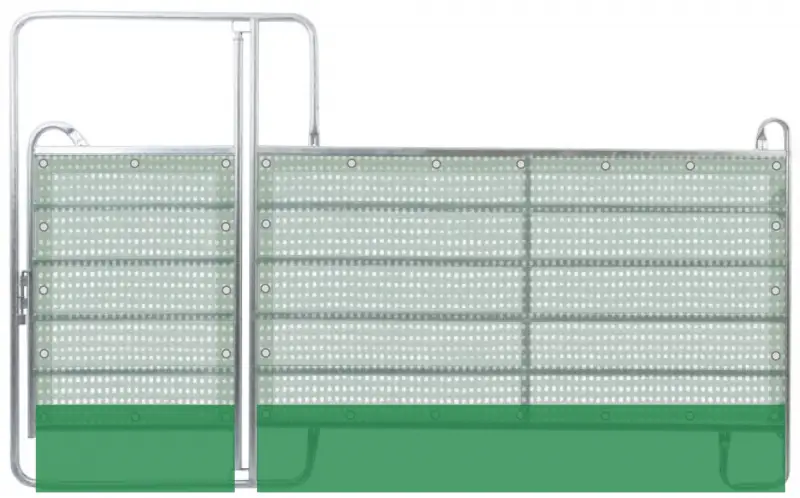 Windschutznetz-Set für Torpanel 3,6 m Zertifiziert