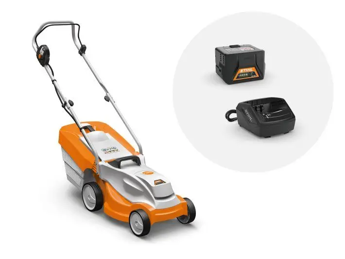 Sichere Zahlung Akkumäher RMA 235 mit Akku-Set