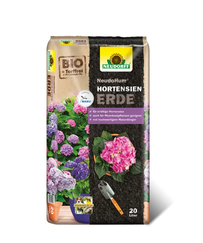 Hortensienerde Finale Aktion