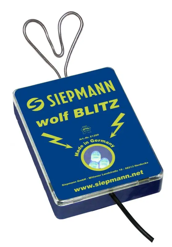 Wolfabwehrlicht "wolf BLITZ" von Siepmann Nur Für Kurze Zeit