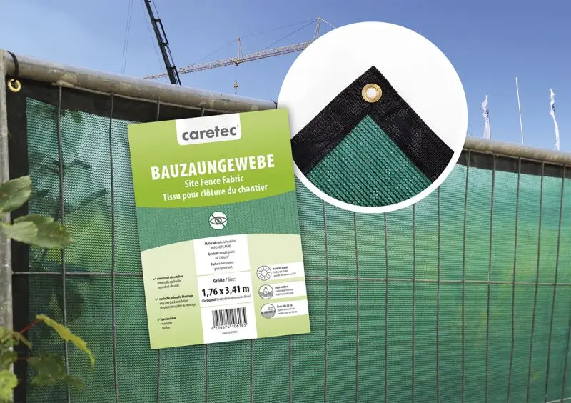 Bauzaungewebe caretec® Super-Preis
