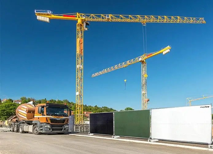 Bauzaunplane PolyTarp® 3,41 m x 1,76 m Zertifiziert
