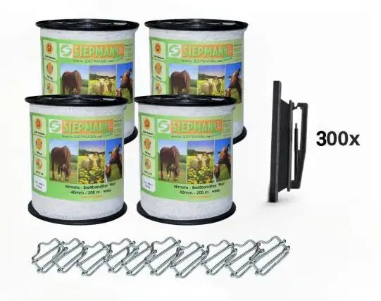 Weidezaun Frühlings-Sparset 800m Neu