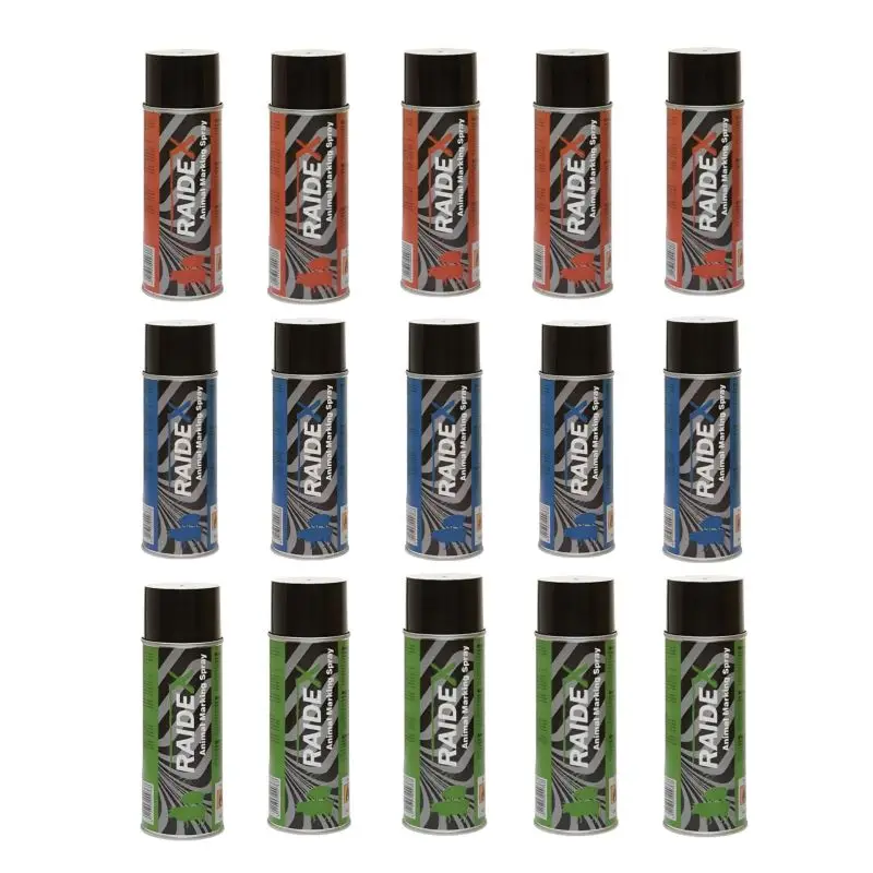 Viehzeichenspray-Set 15 Dosen Rabatt