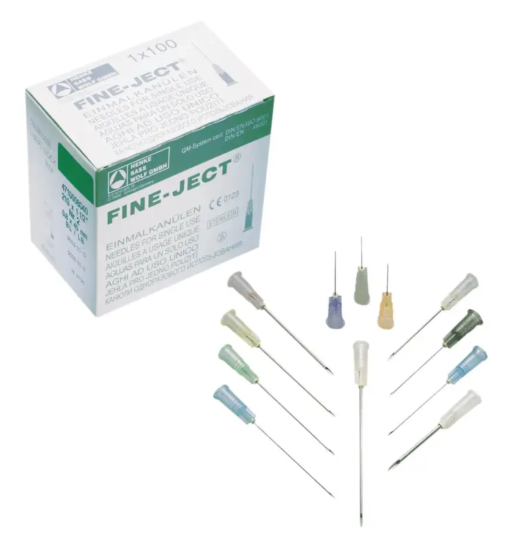 HSW Einmalkanüle HENKE-JECT® mit Luer-Lock Ansatz Neu Im Sortiment
