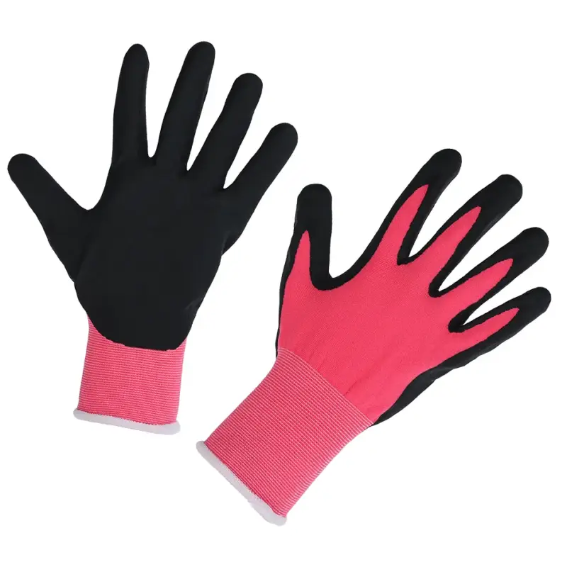 Solange Der Vorrat Reicht Handschuh EasyTouch fandango pink