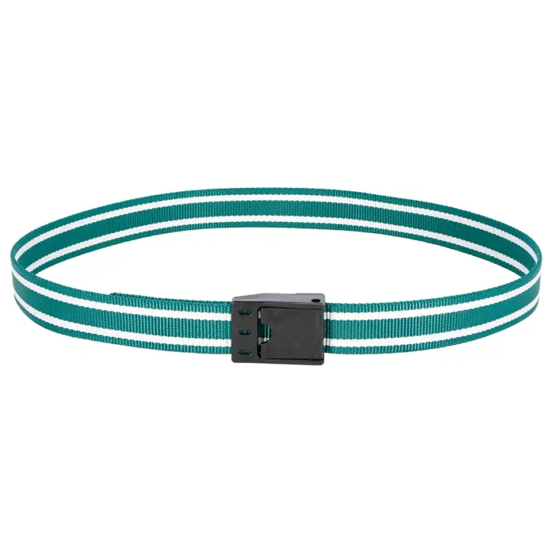 Saisonangebot Halsmarkierungsband grün/weiß mit Klemmverschluss