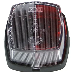 Neu Umrissleuchte weiß/rot, 2XS005639-002
