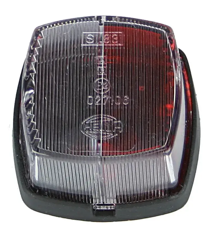 Neu Umrissleuchte weiß/rot, 2XS005639-002