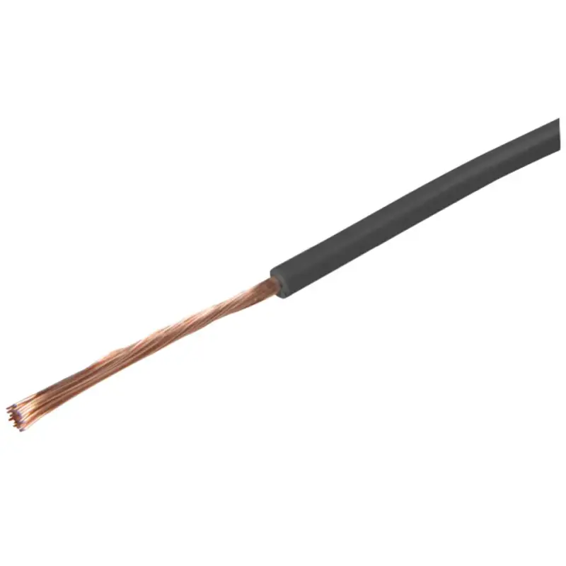 Aktuell Fahrzeugleitung schwarz, 0,75 mm