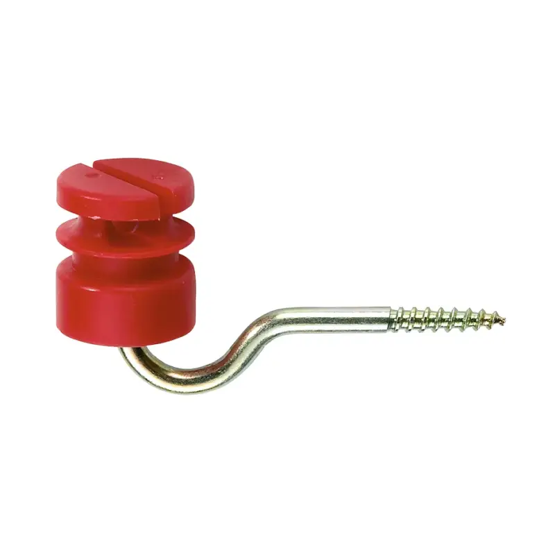 Wochenendangebot Schlitzisolator rot, 100 Stück