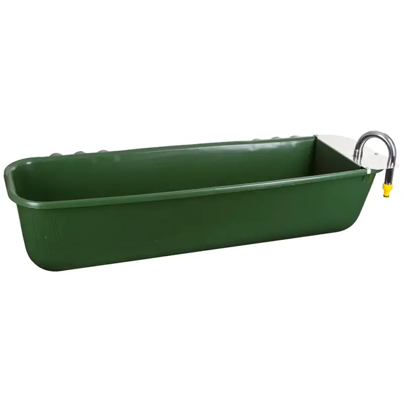 Langfuttertrog mit Schwimmerventil Mega-Angebot