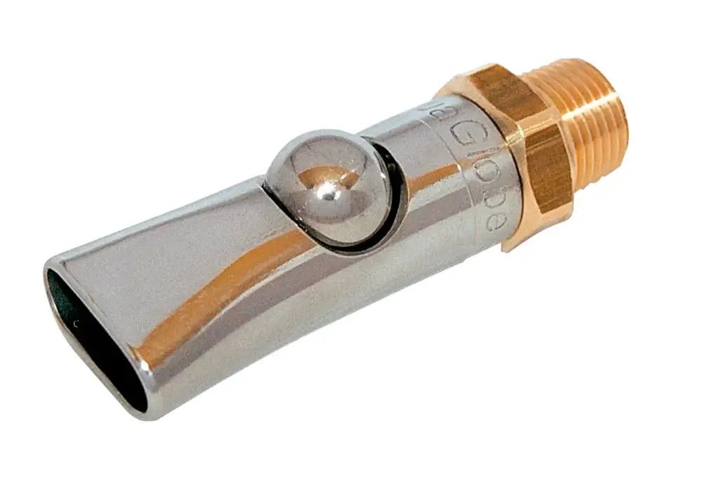 Kugelbeißnippel AquaGlobe 97 mm, 1/2" - 3/4" Wochenendangebot