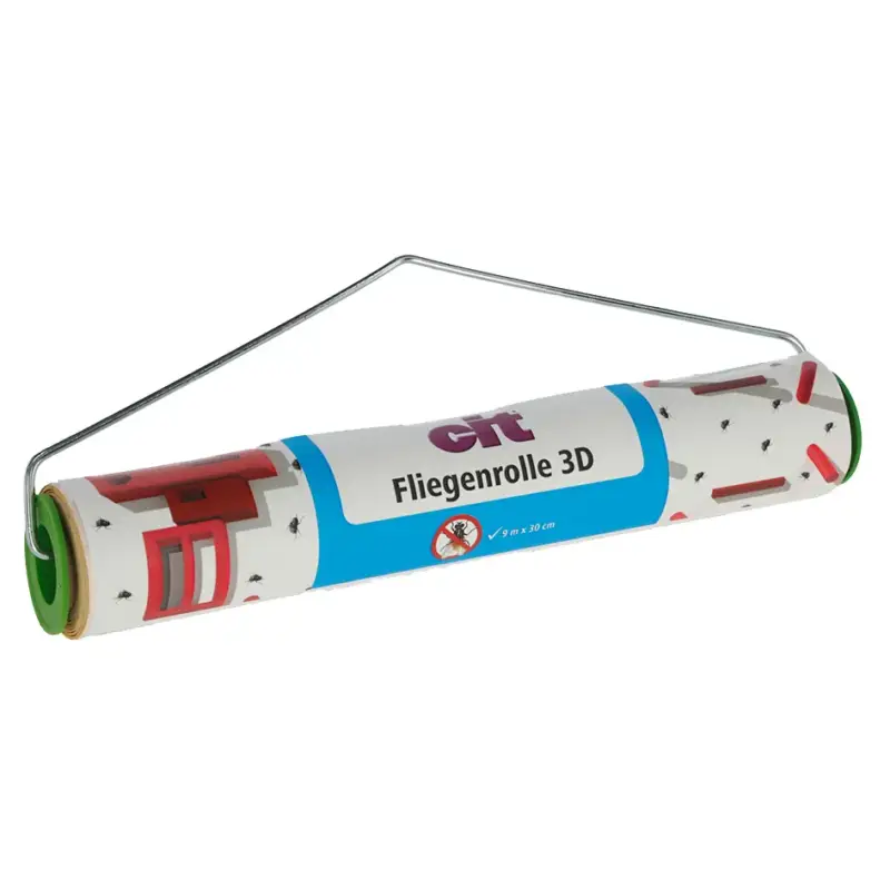 cit Fliegenrolle 3D, 9 m x 30 cm Zertifiziert