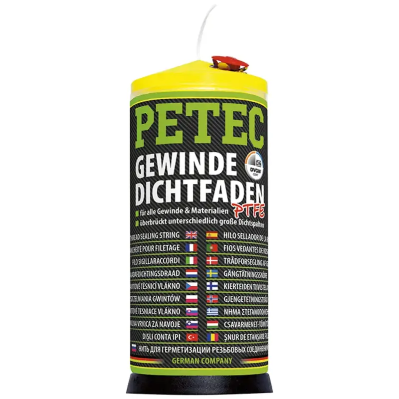 Zertifiziert PETEC Gewindedichtfaden 175 m