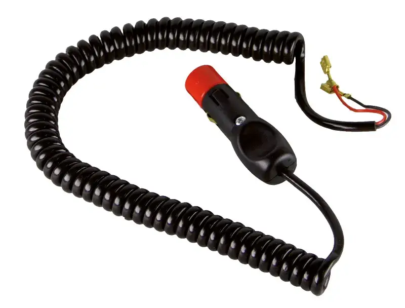 Spiralkabel mit Stecker 200 cm Sichere Zahlung