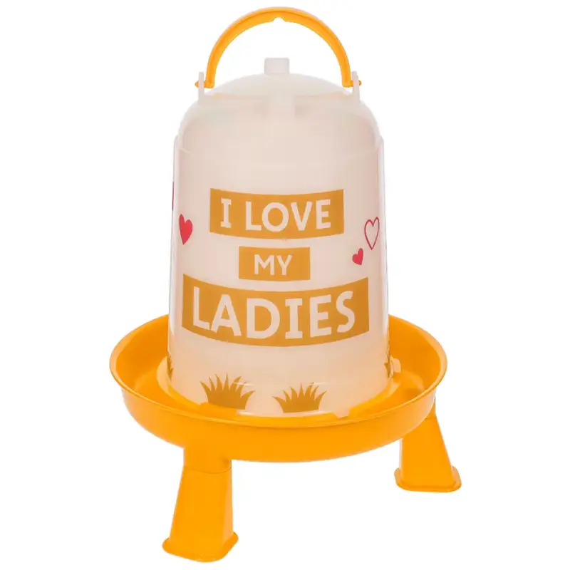 Kunststofftränke Ladies orange/weiß, 5 l Letzte Chance