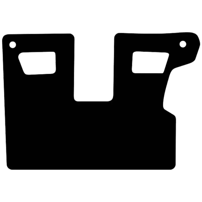 Saisonangebot Gummi-Fussmatte Volvo EC 27 C, schwarz