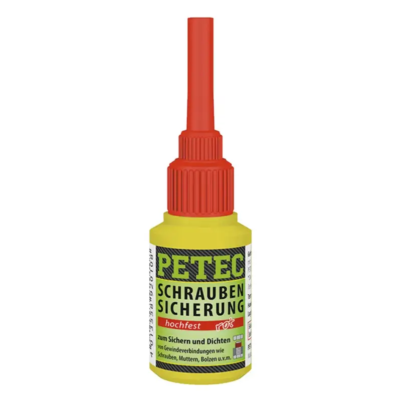 PETEC Schraubensicherung hochfest rot 10 g Aktuell