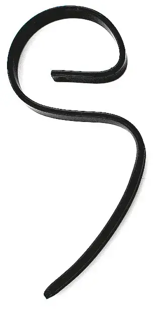 Bestseller Gare-Zinken hinte, 25 x 8 mm