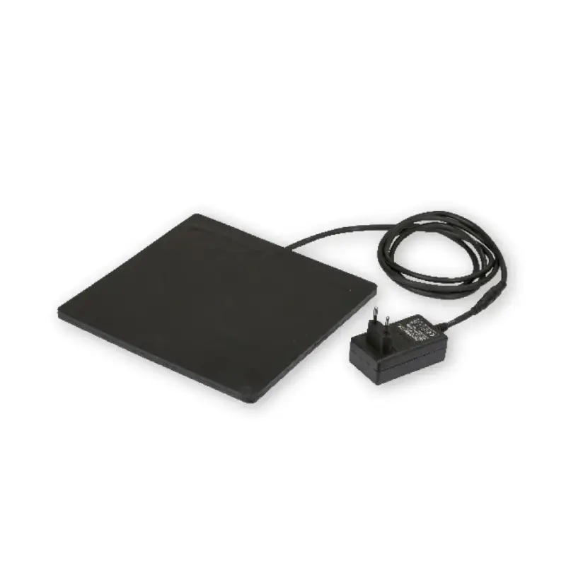 Gummiheizplatte für Kleintiere & Geflügel 24 x 24 x 0,7 cm, 18 W / 24 V Sonderangebot