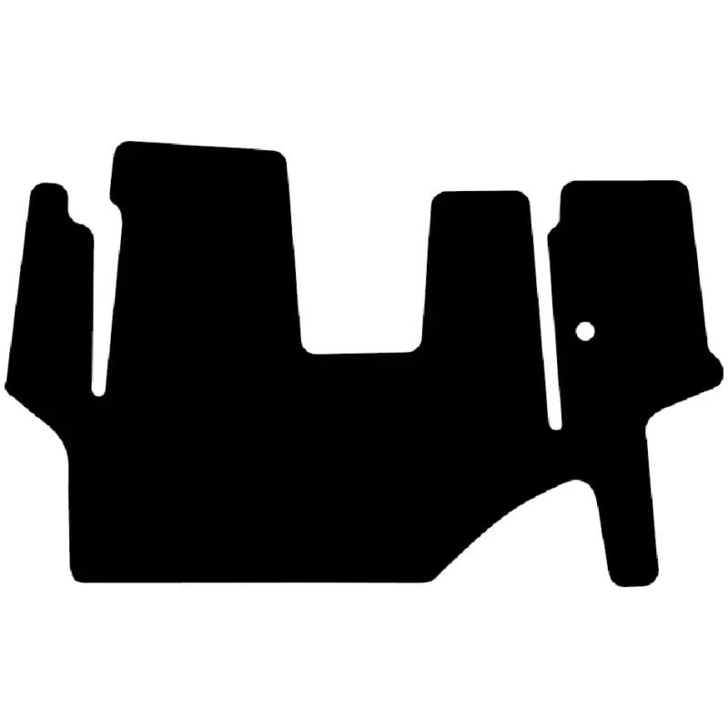 Gummi-Fussmatte Fendt GTA 380 Turbo, schwarz Begrenztes Angebot