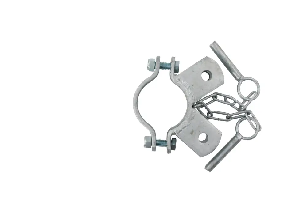 Zertifiziert Schelle 76 mit Halter winklig