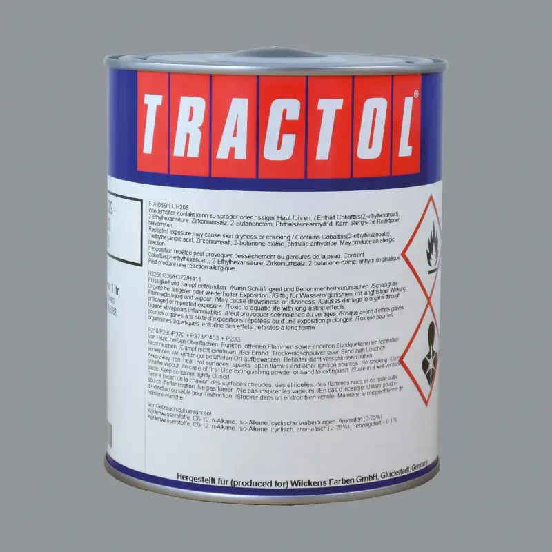 Tractol Lack RAL 7042 Verkehrsgrau A, 1 Liter Preiswert
