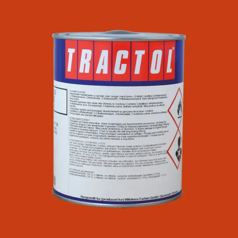 Tractol Lack Steyr orange bis Bj. 1967, 1 Liter Expressversand
