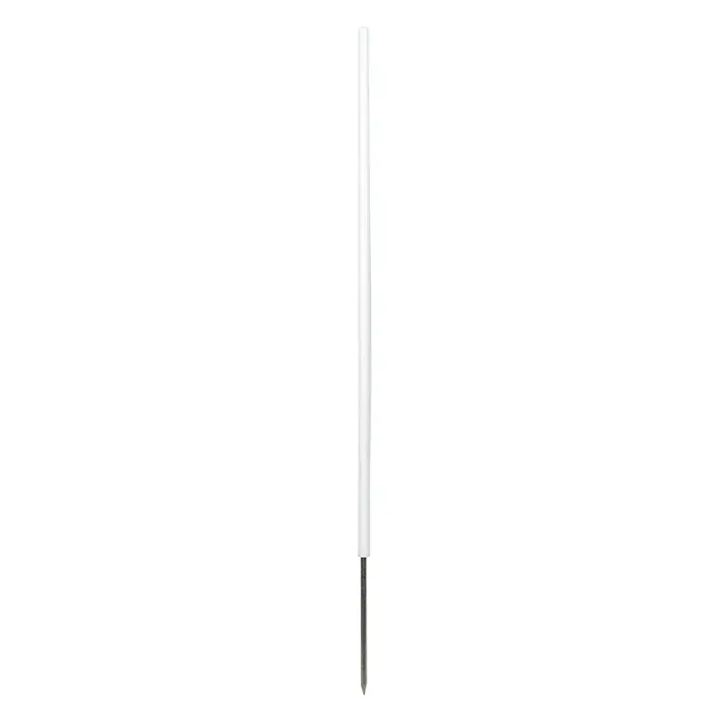 Bestpreis Kunststoffpfahl ohne Tritt weiß 108 cm, 10 Stück