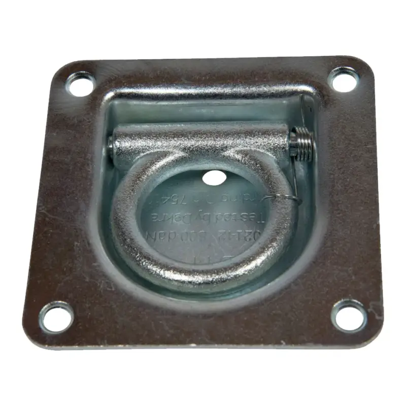 Zurrmulde mit Druckfeder 105 x 105 mm, 800 daN Schnäppchen