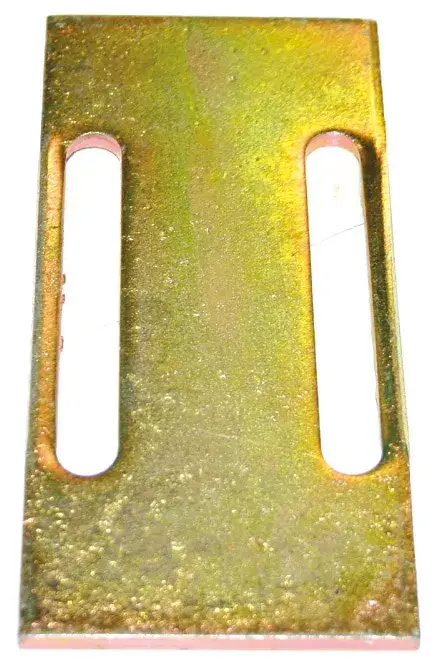 Abstreiferblech Niemeyer, 145 x 70 x 5 mm Sonderangebot
