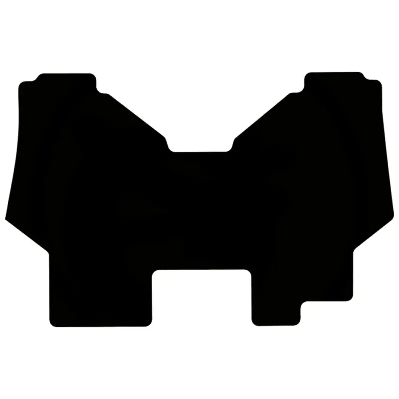 Textil-Fussmatte CS 48, 58, 65, 68, 75, schwarz Expressversand