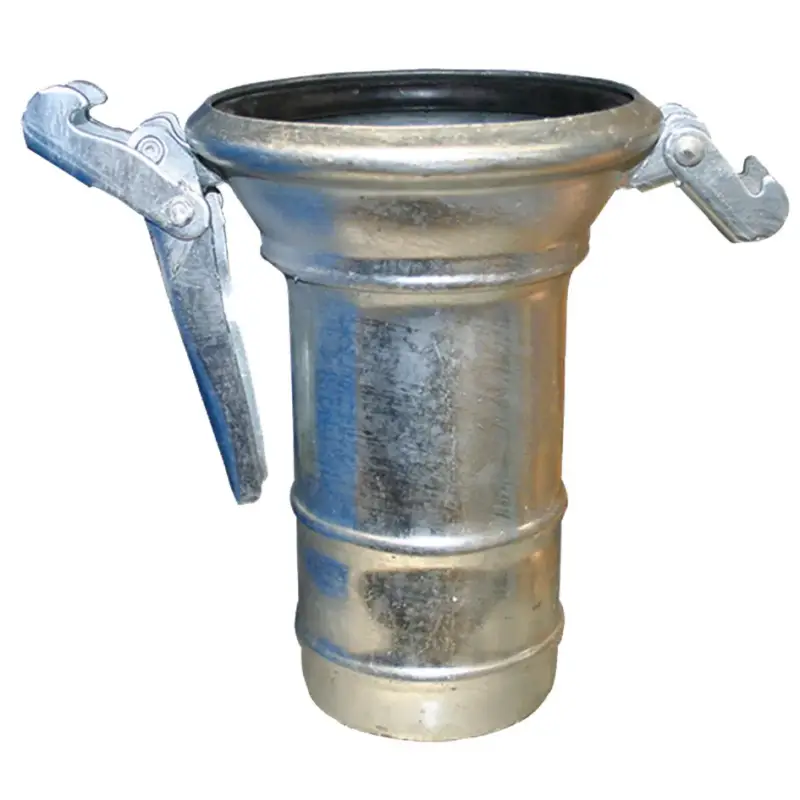 Hebel-M-Teil mit Schlauchtülle, Italienisches System, NW 150, Innen-ø 159 mm Top-Angebot