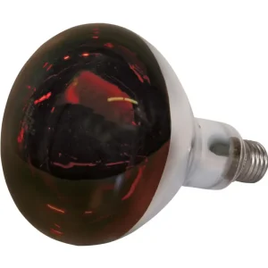 Preisknaller Hartglas-Infrarotlampe rot, 250 W