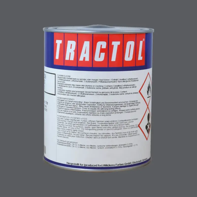 Tractol Lack Fendt diamantgrau, 1 Liter Begrenztes Angebot