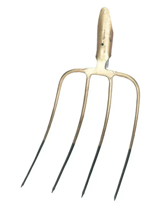 Dunggabel ohne Stiel, 31 x 23 cm (4 Zinken) Zertifiziert