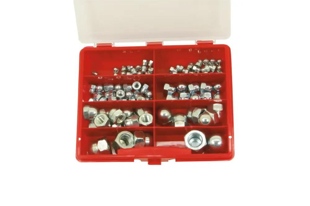 Hutmuttern-Sortiment Begrenztes Angebot