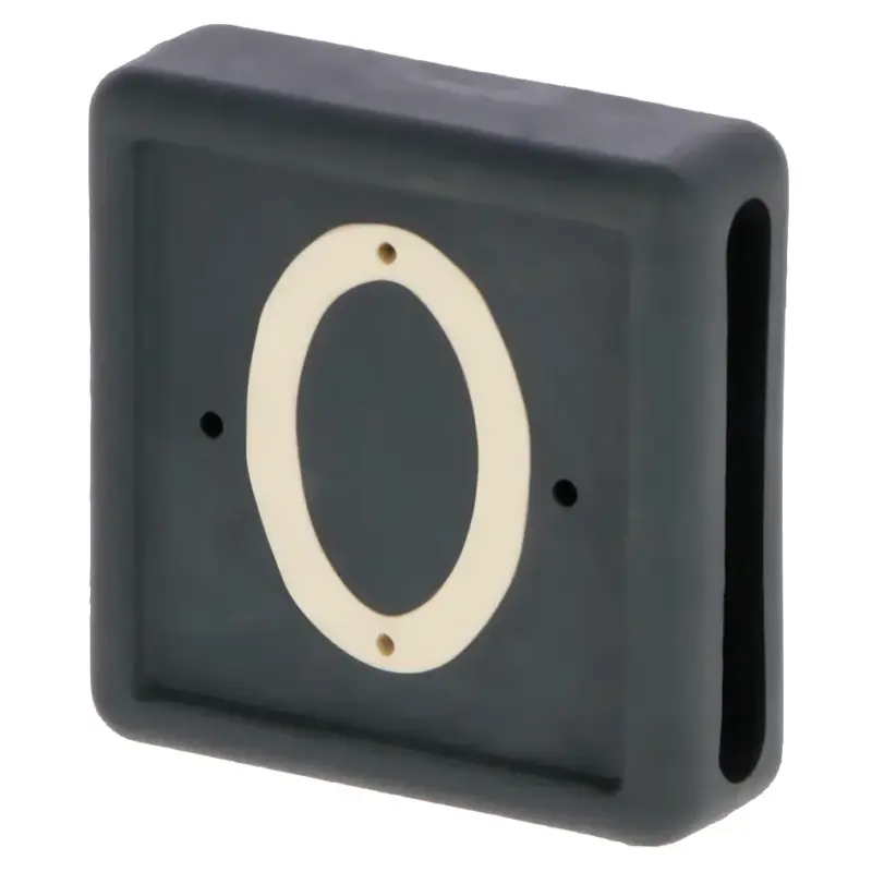 Fußbandnummer schwarz "0" 1-stellig, 10 Stück Must-Have