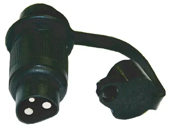 Stecker 3-polig mit Flachsteckanschluss Jetzt Bestellen