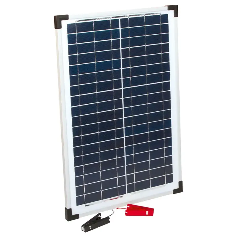 Solarmodul 25 Watt inkl. Laderegler, 37,5 x 56 x 2 cm Markenware