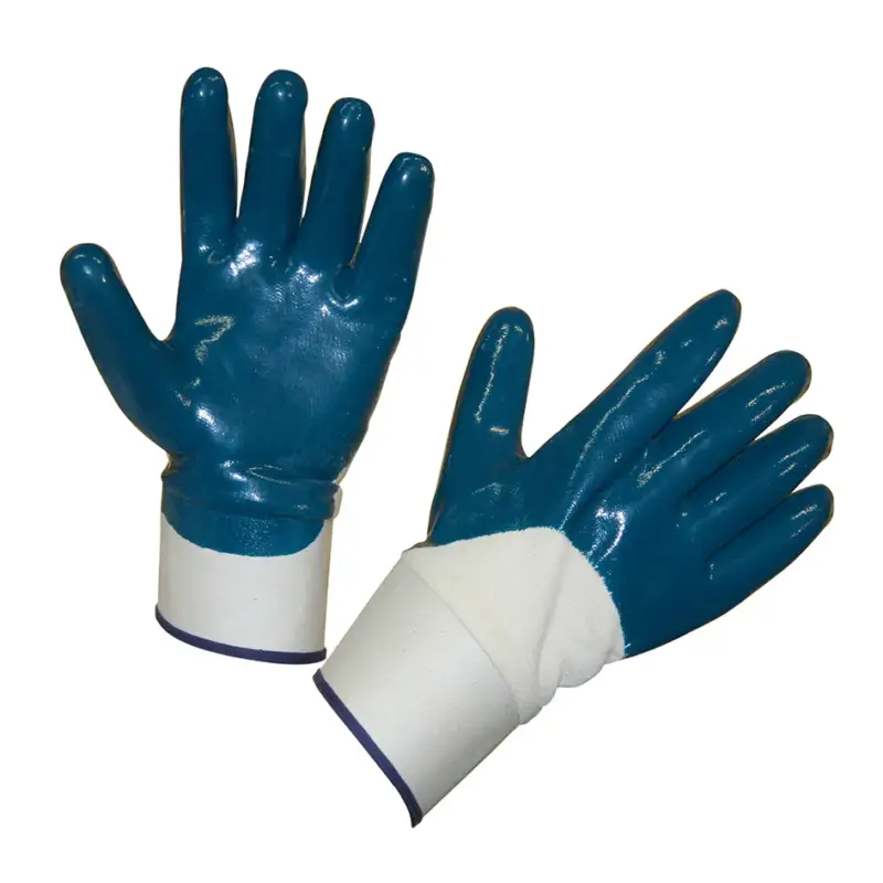 Nitril-Schutzhandschuh BluNit mit Stulpe, Gr. 10 Heißes Angebot