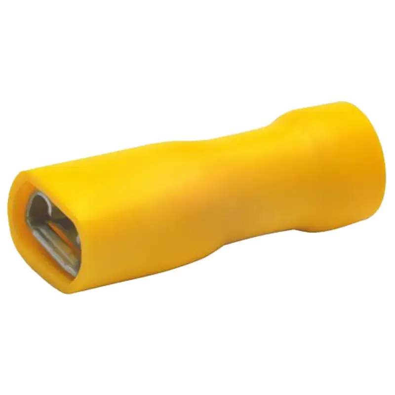 Quetschverbinder gelb Flacksteckhülsen verz. 6,3 mm Preisknaller