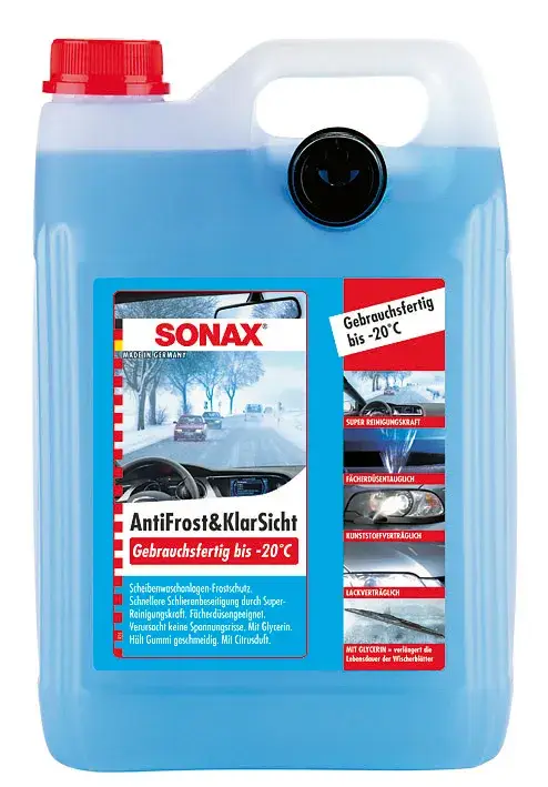 SONAX Antifrost + Klarsicht gebrauchsfertig, 5 Liter Versand Am Gleichen Tag