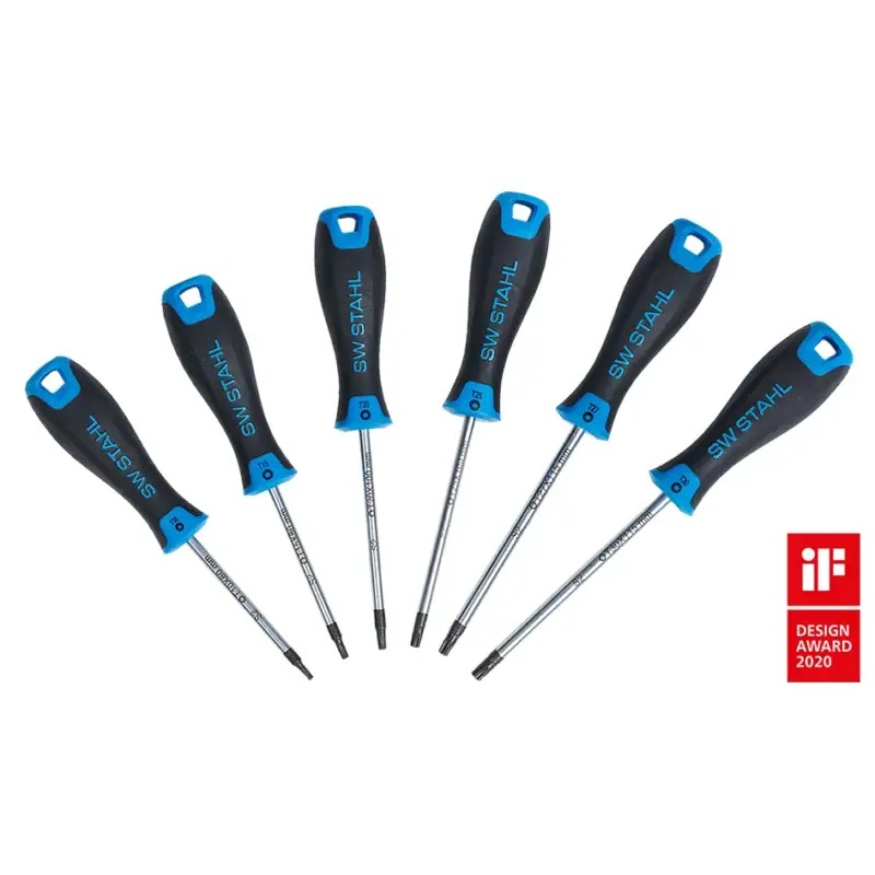 TORX-Schraubendrehersatz, 6-teilig Echt