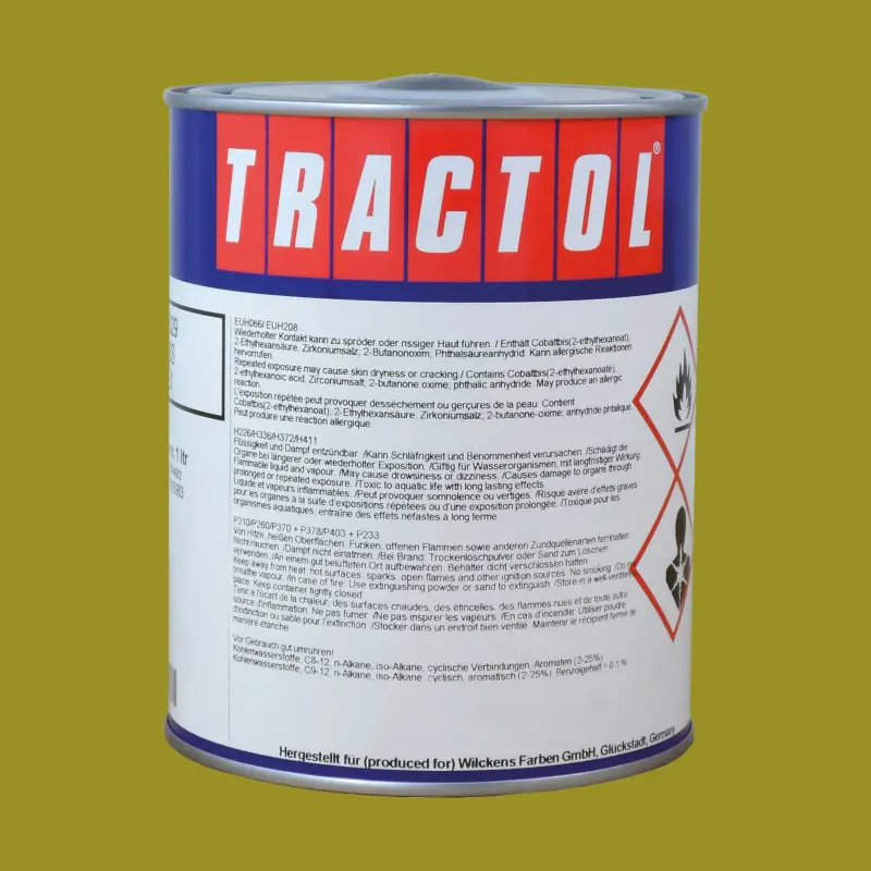 Tractol Lack Claas saatengrün, 1 Liter Mega-Angebot