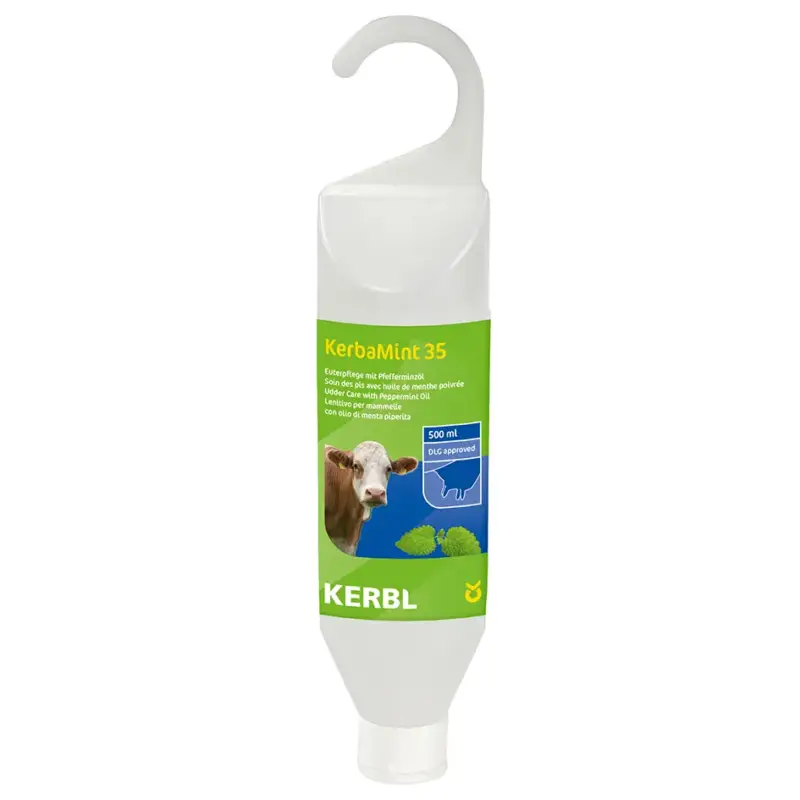 Begrenztes Angebot Euterpflegemittel KerbaMint 35, 500 ml Hängeflasche